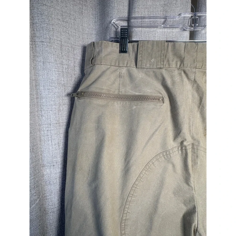 Banana Republic Mens Tan Zip Off Convertible Safari Cargo Pants 38x30 Vintage